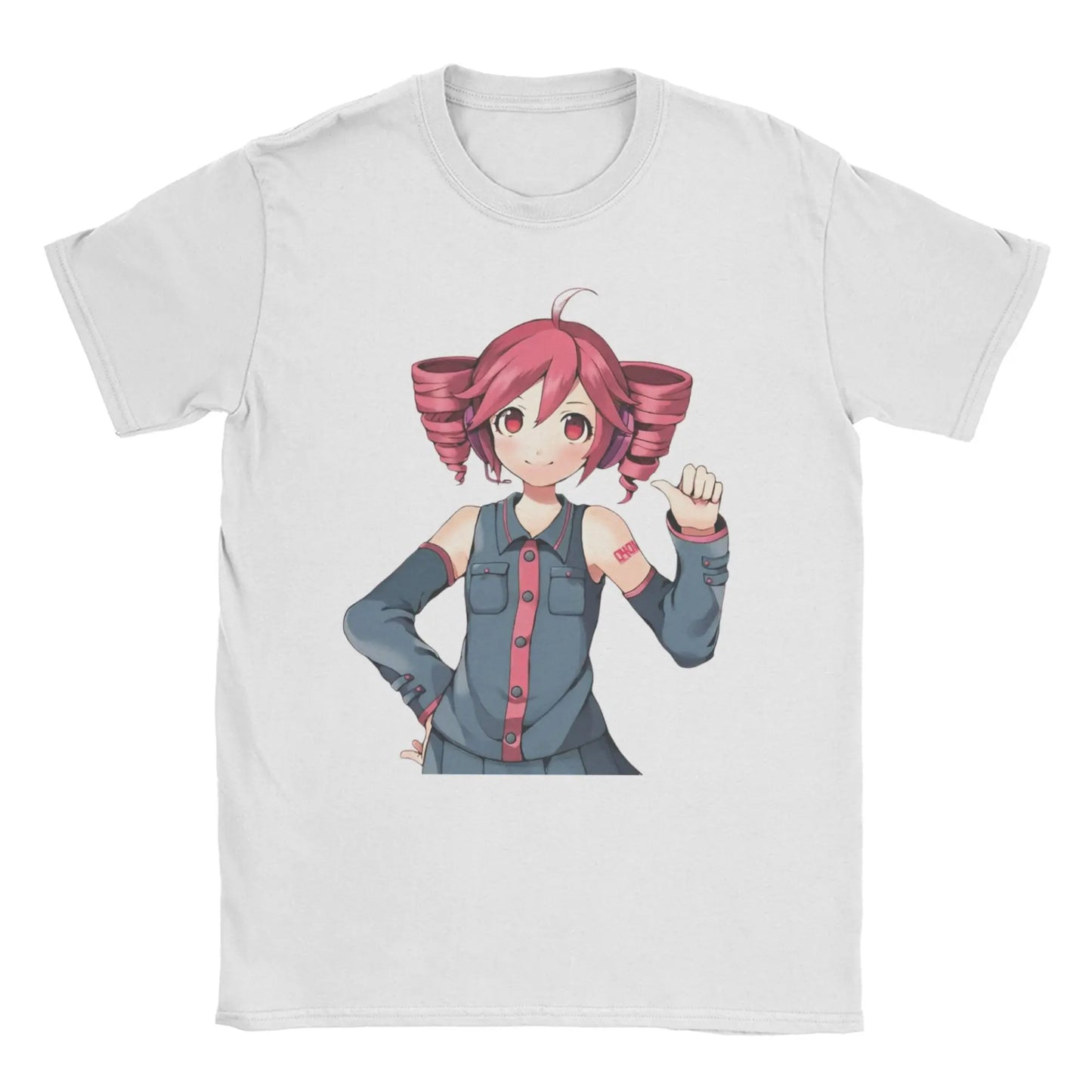 Kasane Teto Premium Cotton T-Shirt - Iconic UTAU & Fan-Art Collection (Sizes up to 6XL)