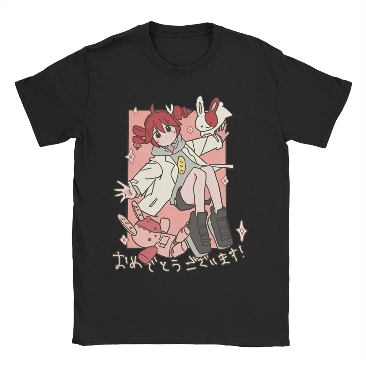 Kasane Teto Premium Cotton T-Shirt - Iconic UTAU & Fan-Art Collection (Sizes up to 6XL)