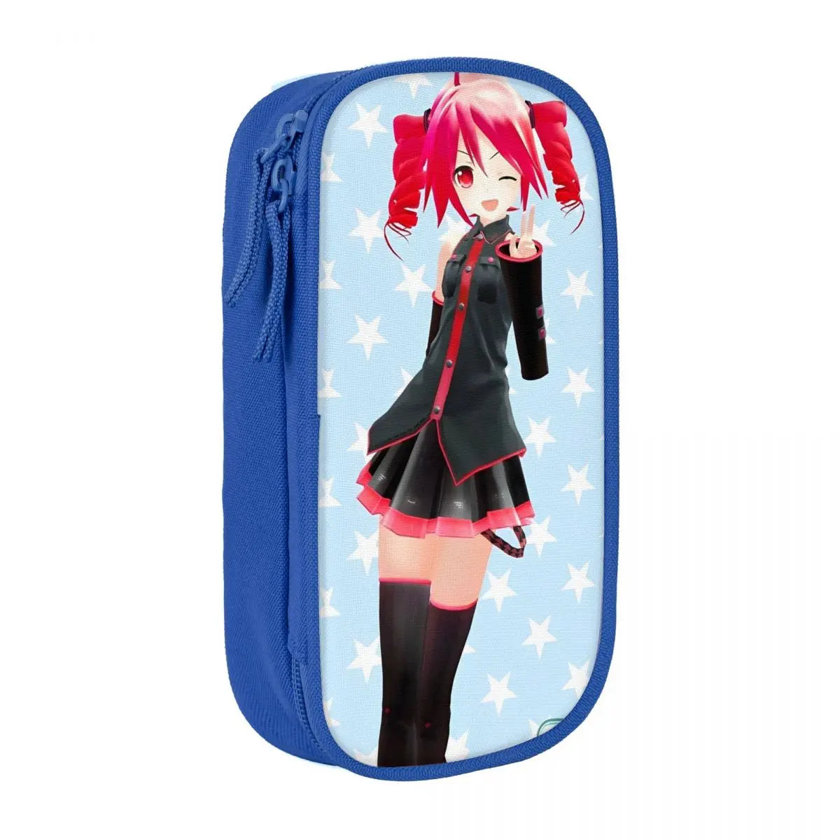 Kasane Teto High-Capacity Expandable Pencil Case - Multiple UTAU Designs