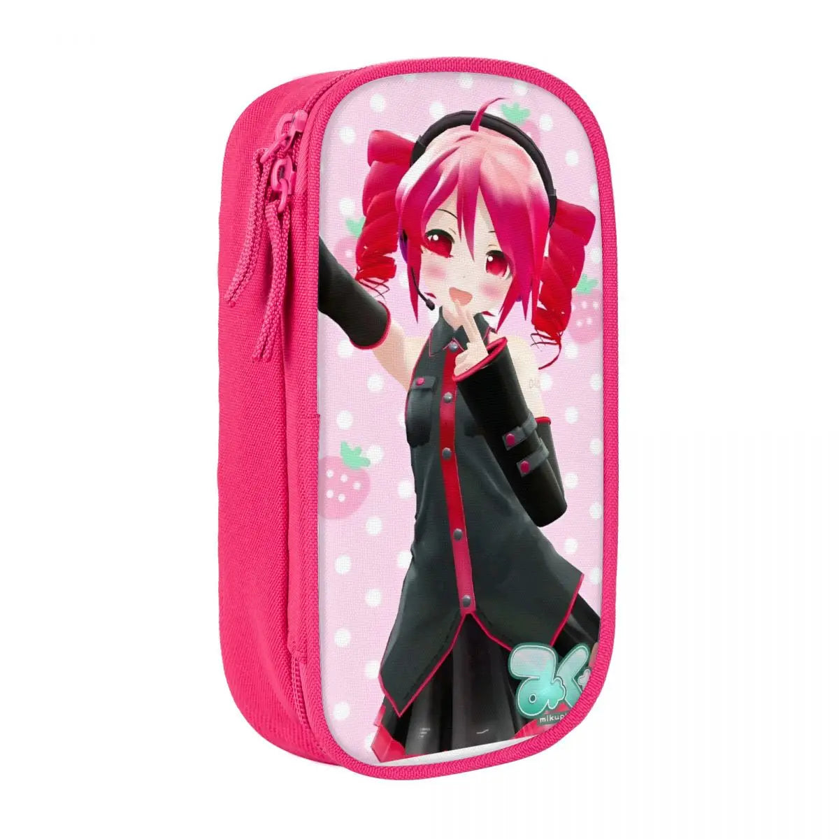 Kasane Teto High-Capacity Expandable Pencil Case - Multiple UTAU Designs