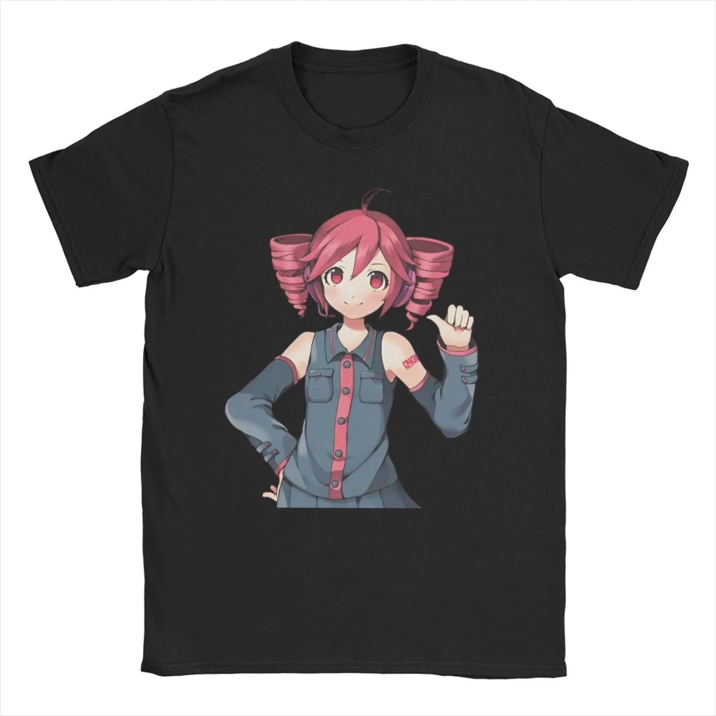 Kasane Teto Premium Cotton T-Shirt - Iconic UTAU & Fan-Art Collection (Sizes up to 6XL)