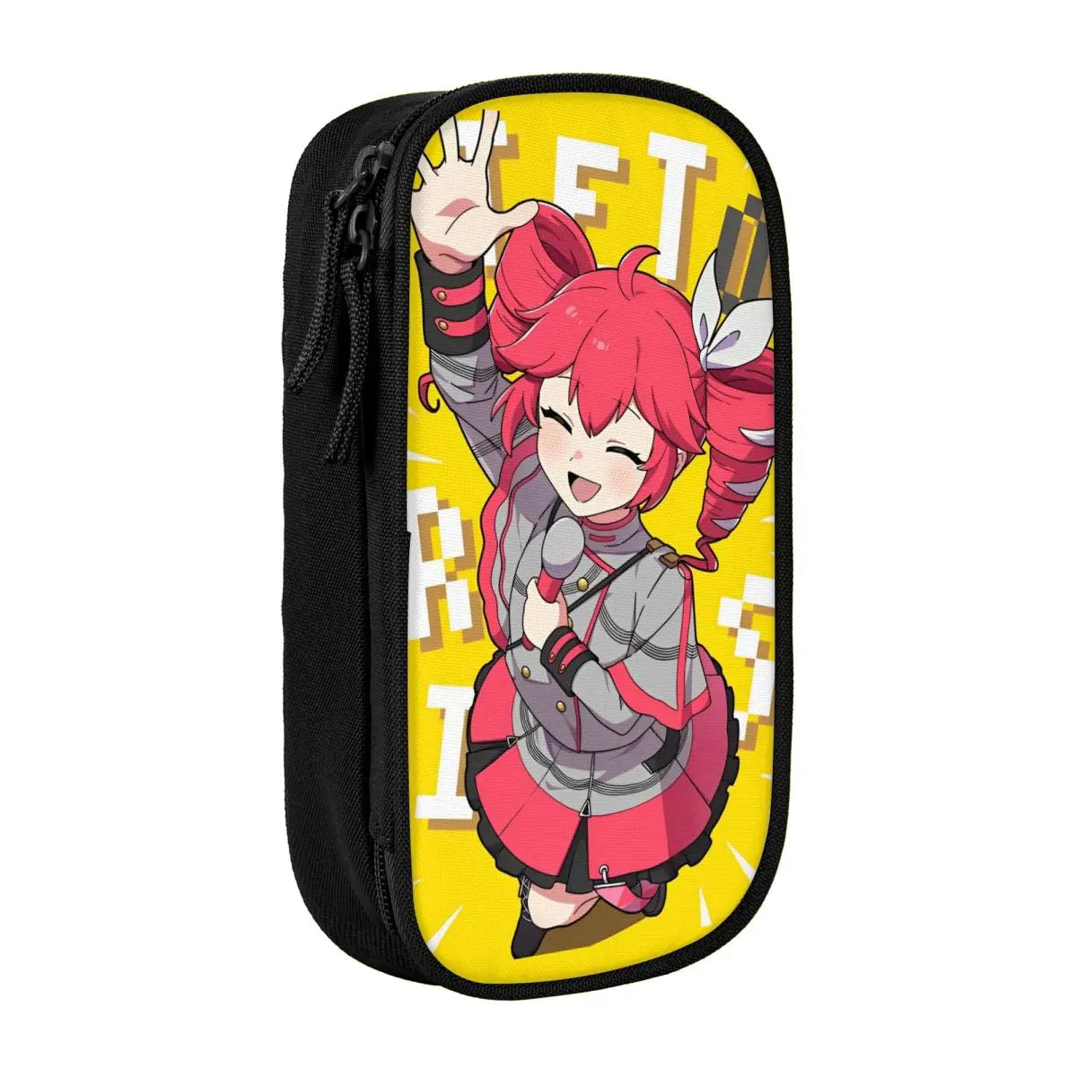 Kasane Teto High-Capacity Expandable Pencil Case - Multiple UTAU Designs