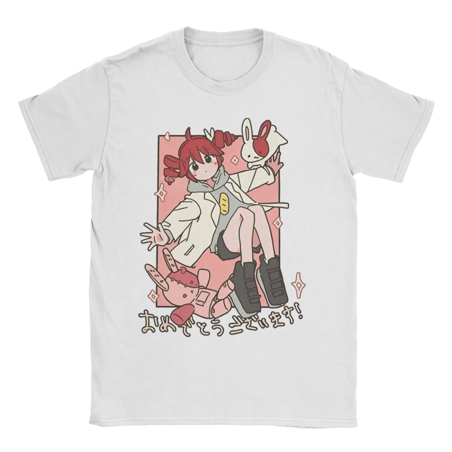 Kasane Teto Premium Cotton T-Shirt - Iconic UTAU & Fan-Art Collection (Sizes up to 6XL)