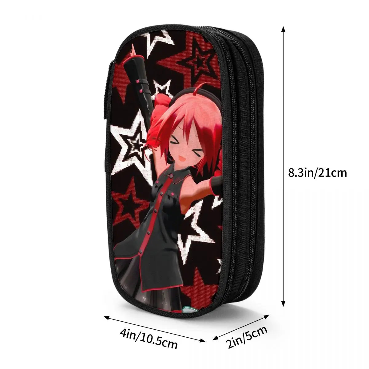 Kasane Teto High-Capacity Expandable Pencil Case - Multiple UTAU Designs