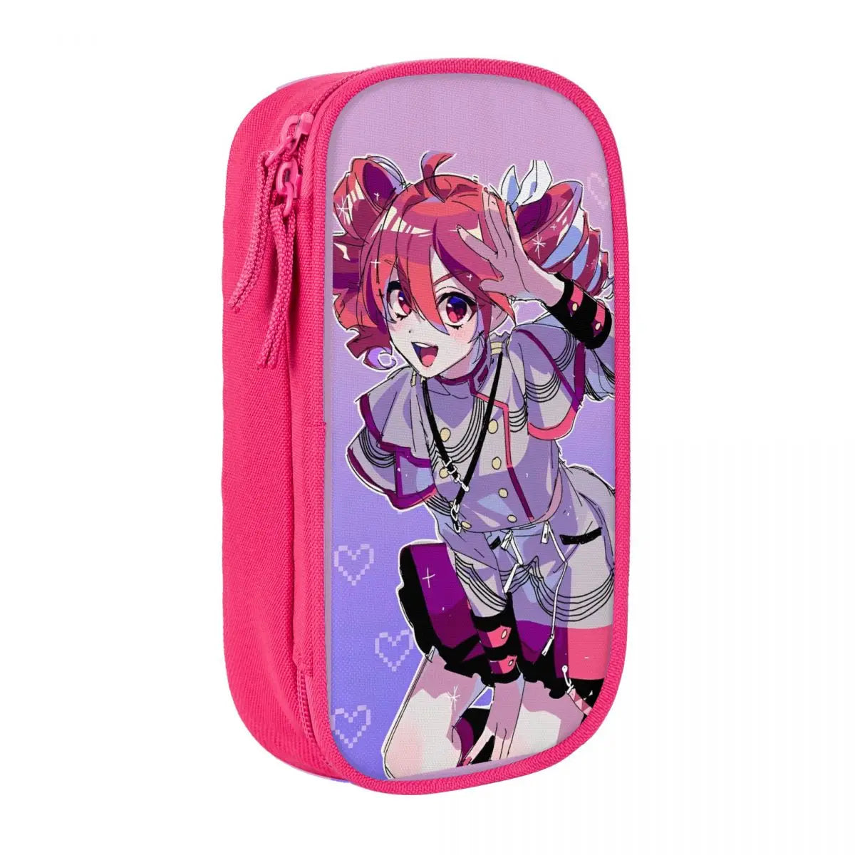 Kasane Teto High-Capacity Expandable Pencil Case - Multiple UTAU Designs
