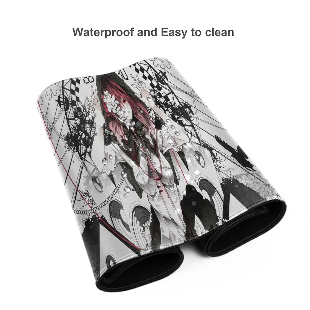 Kasane Teto "Desktop Outfit" XL Gaming Mousepad – High-Definition UTAU Art